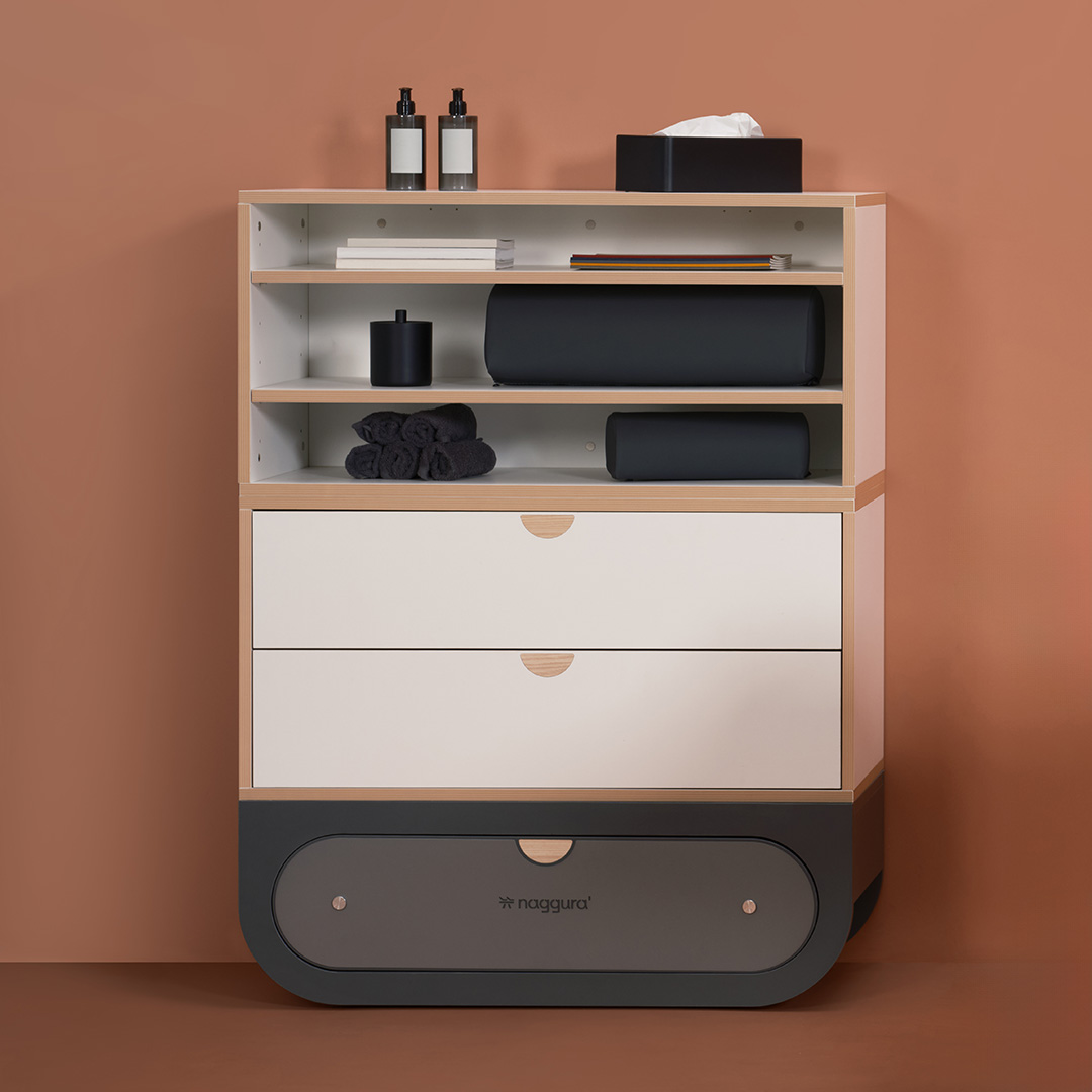 Naggura Cômoda Ikon 2M Modular Cinzento - Imagen 2