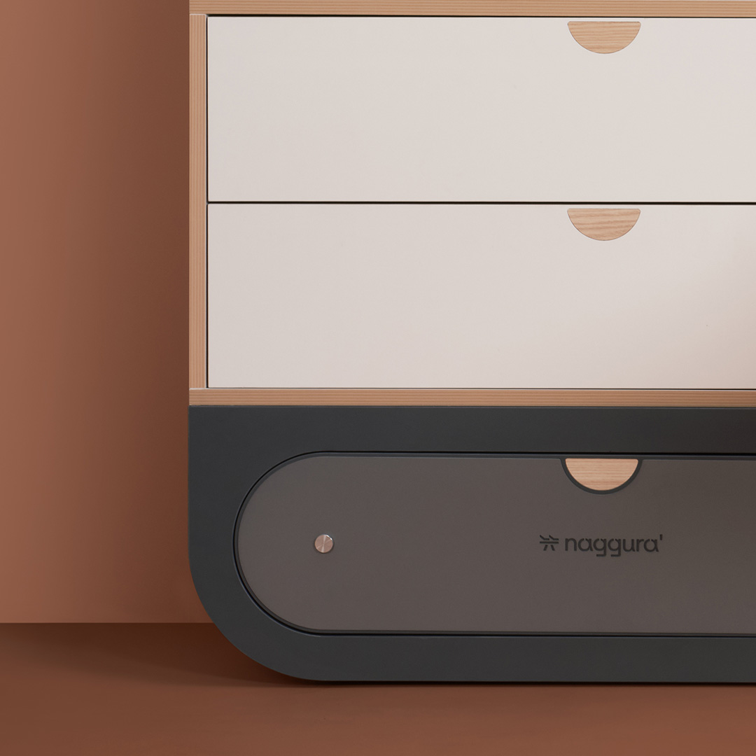 Naggura Sideboard Ikon 2M Modular Cinzento - Image 4