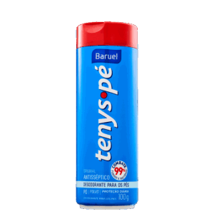 Tenys Pé Baruel Talco Desodorizante para os Pés Original 100g