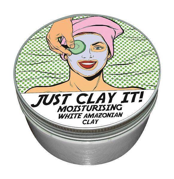 New Anna Eco U Just Clay It Máscara Facial Branca 70 g