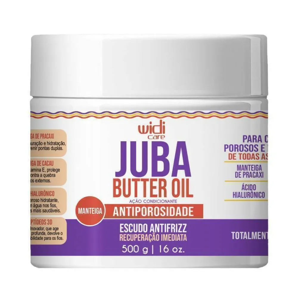 Widi Care Juba Butter Oil Máscara Antiporosidade 500g