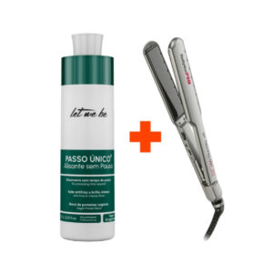 Let Me Be Kit Alisante Sem Pausa Orgânico 1L + BaByliss PRO Prancha Dry Straighteners