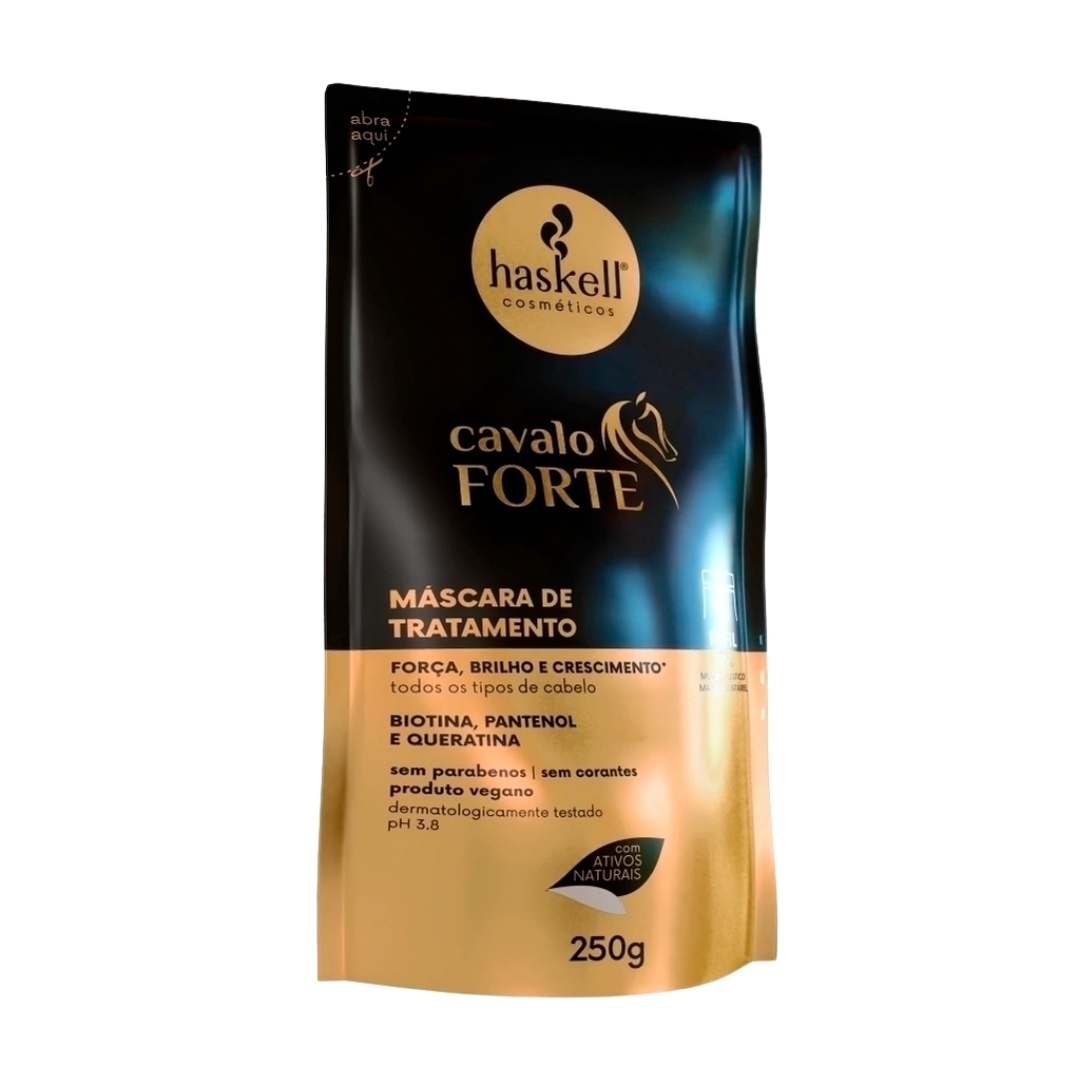 Kit Haskell Cavalo Forte Champú 1L + Acondicionador 1L (Cópia) - Imagen 4