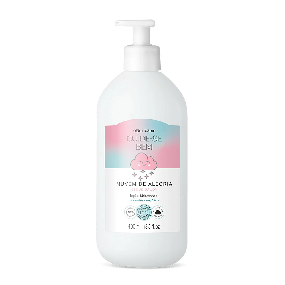 O Boticário Cuide-se Bem Loção Hidratante Corporal Nuvem de Alegria 400 ml