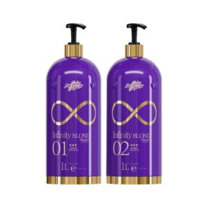 Ana Paula Carvalho Kit Alisamento Infinity Blond 2x1L