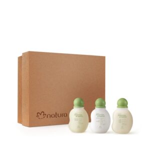 Natura Mamãe e Bebê Baby Minis Trio – Conjunto de Presente (3x50 ml)