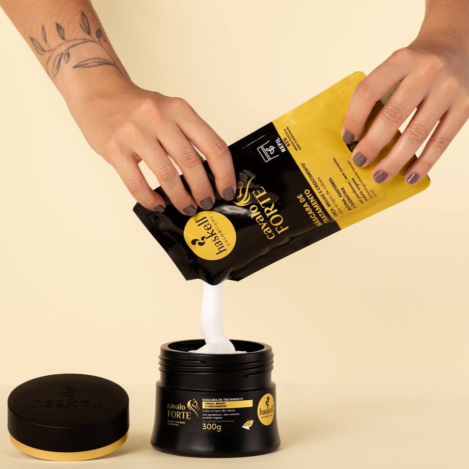 Kit Haskell Cavalo Forte Champú 1L + Acondicionador 1L (Cópia) - Imagen 5