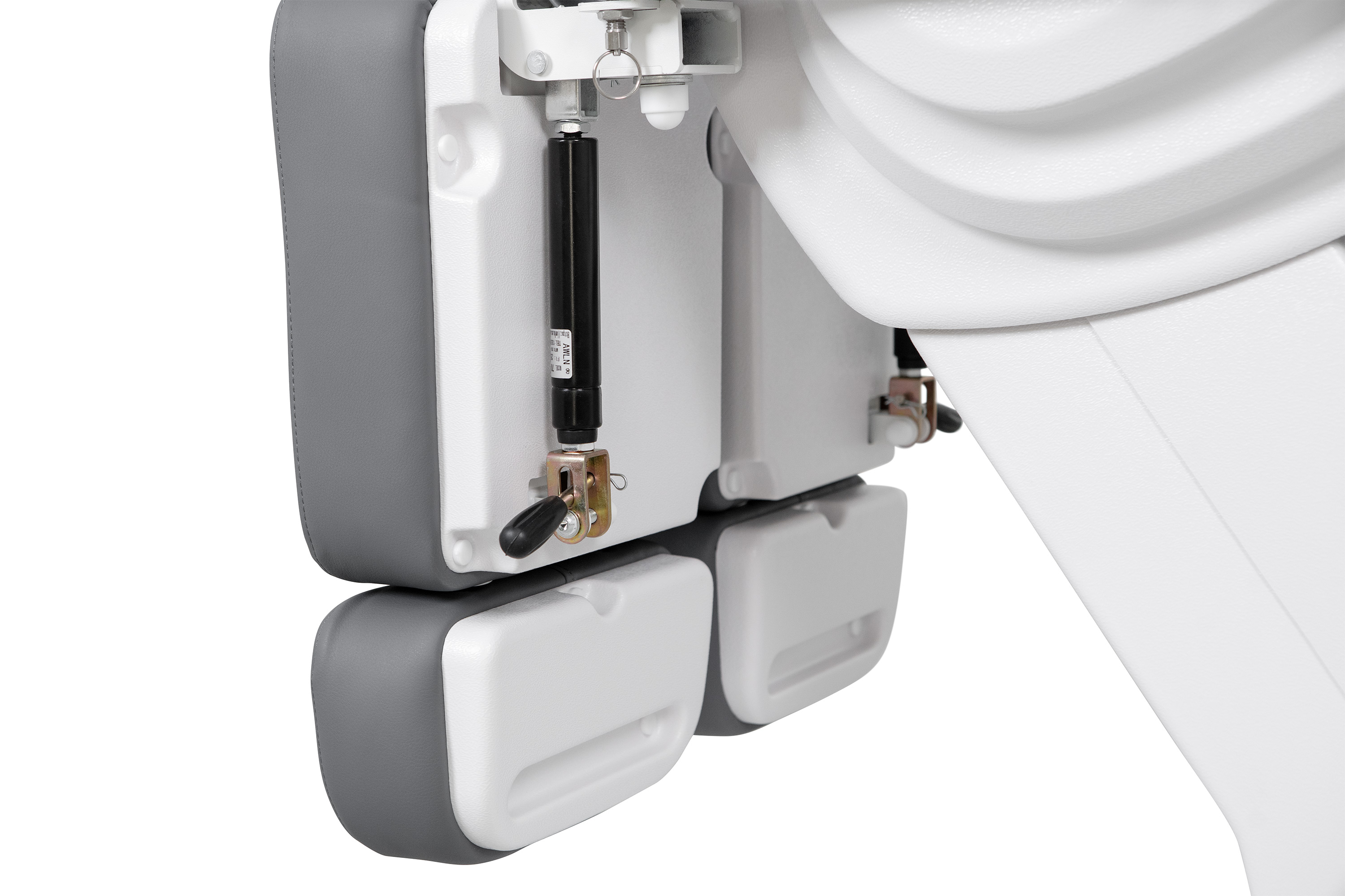 Weelko SOLSTICE Cadeira de Podologia Elétrica 2 Motores Cinzento - Image 6