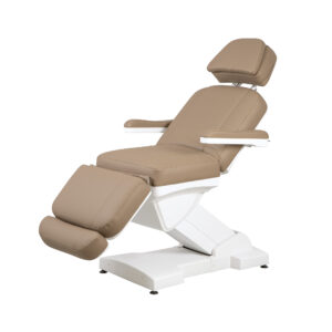 Weelko RICLE Marquesa de Estética 4 Motores com Aquecimento Bege