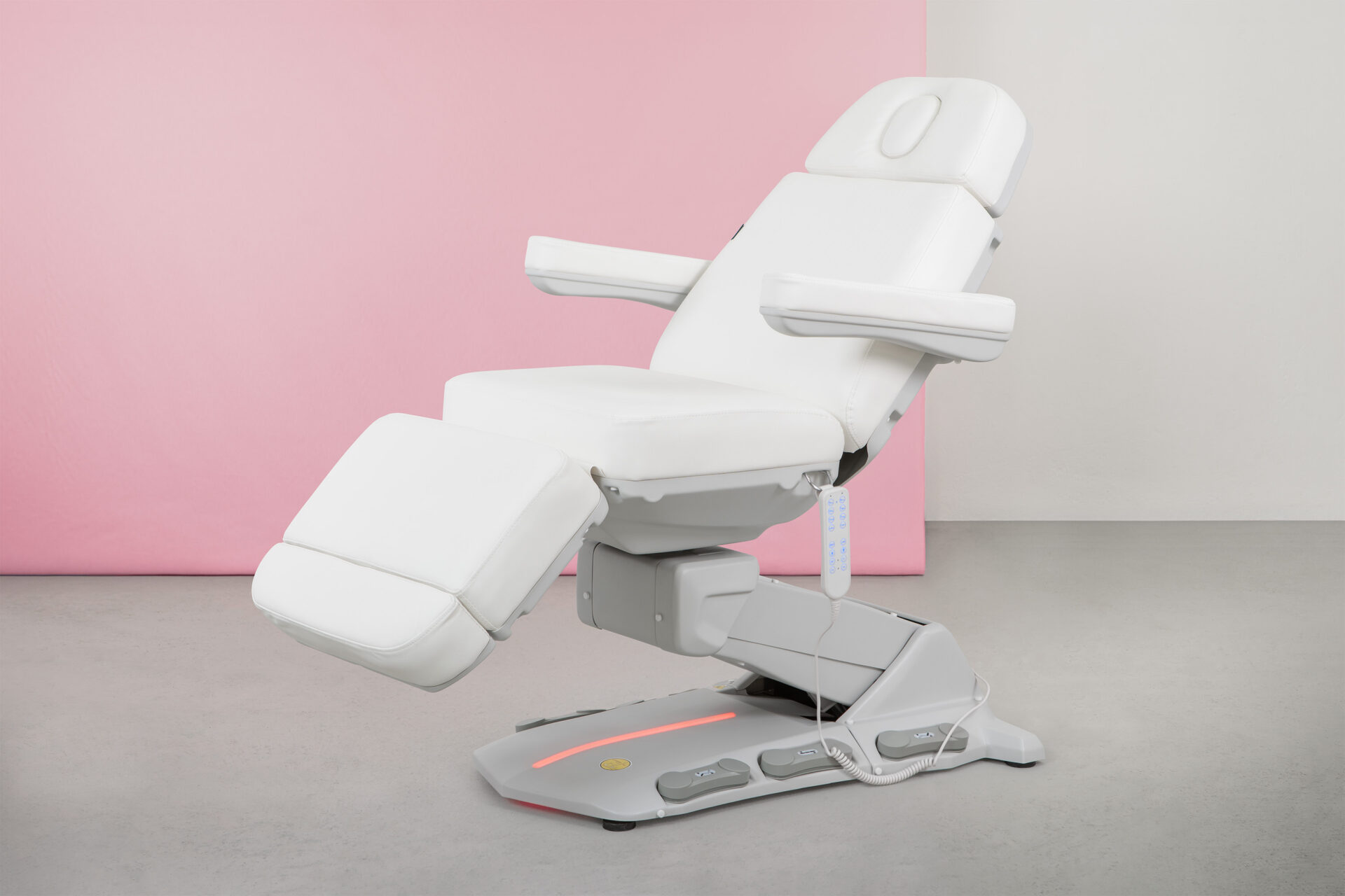 Weelko MAXI COZY HT Marquesa de Estética 4 Motores com Aquecimento Branco - Imagen 3