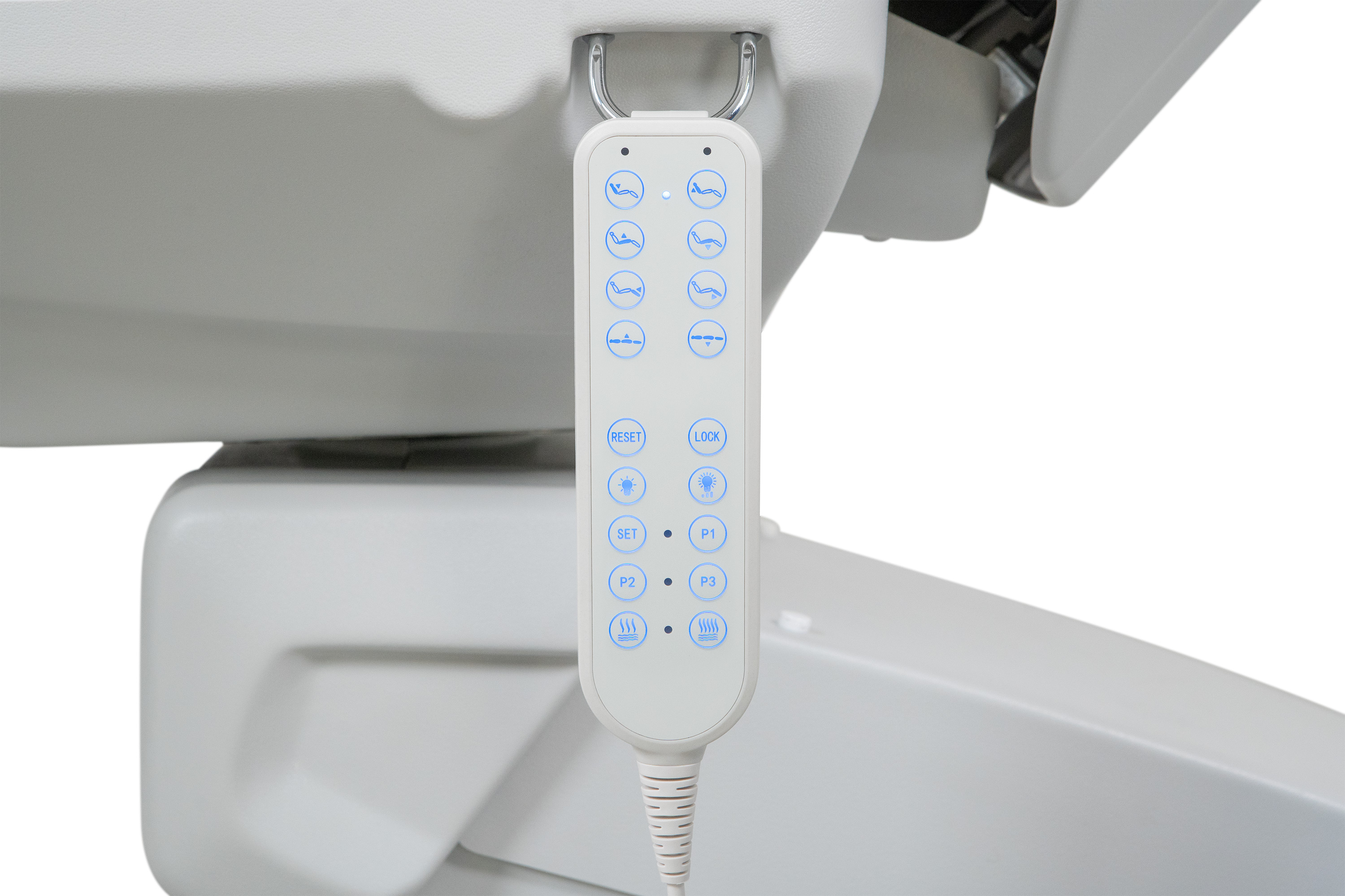 Weelko MAXI COZY HT Marquesa de Estética 4 Motores com Aquecimento Branco - Imagen 14