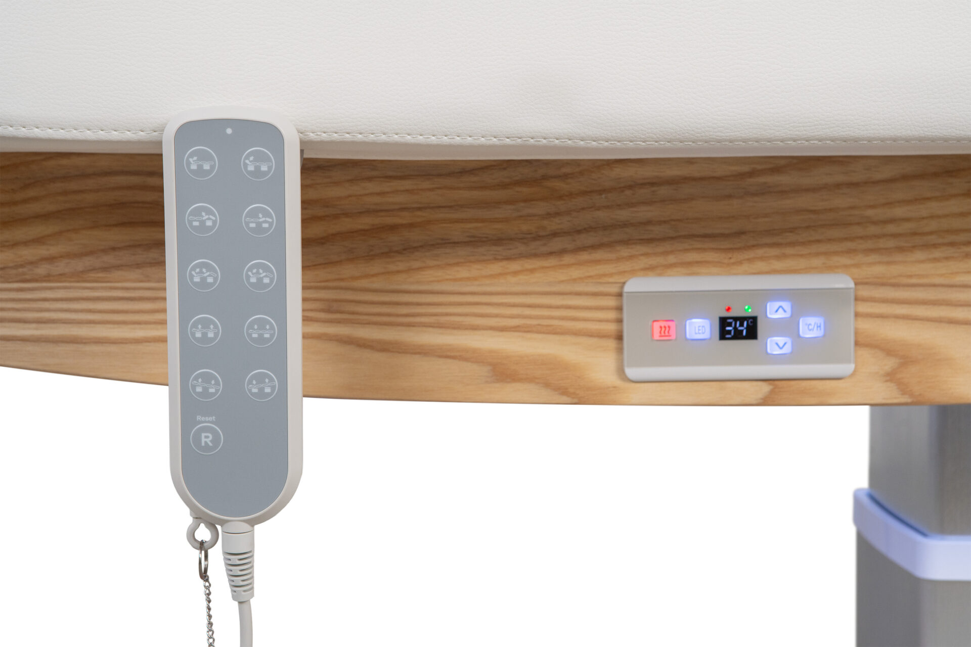 Weelko TROCH SMART Marquesa Massagem 4 Motores com Aquecimento Branco - Image 12