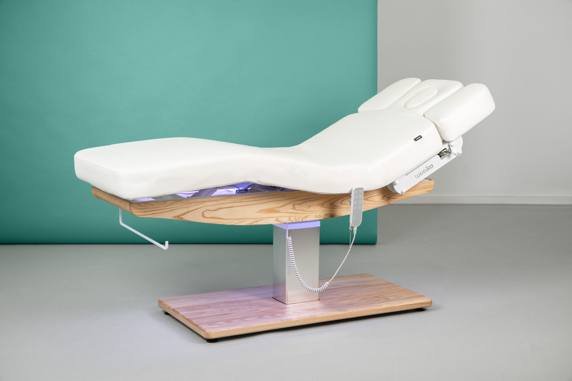 Weelko CONDRA SMART Marquesa Massagem 3 Motores com Aquecimento Branco - Imagen 3