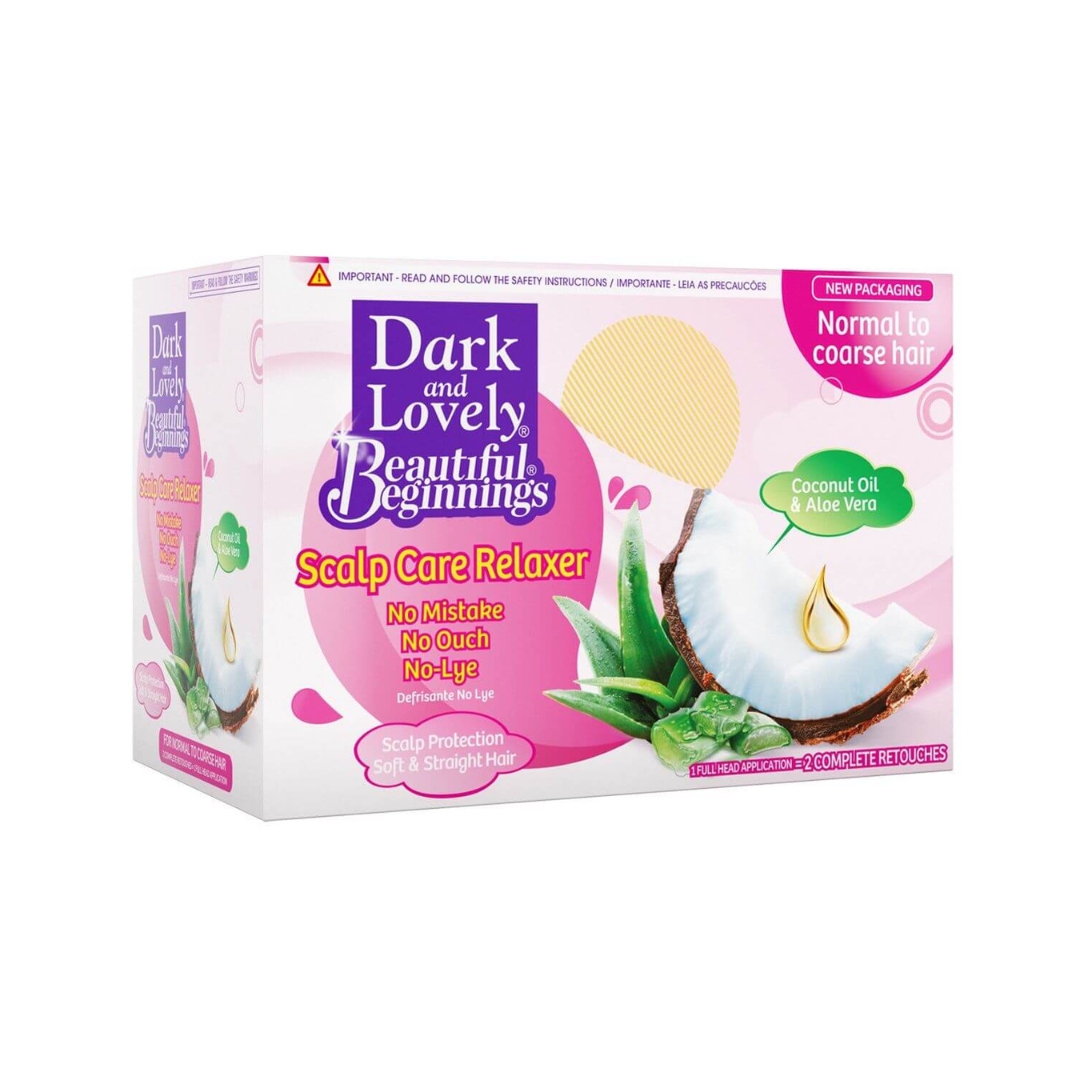 Dark & Lovely Beautiful Beginnings Kit Desfrisante No Lye Normal Criança – Kit Completo