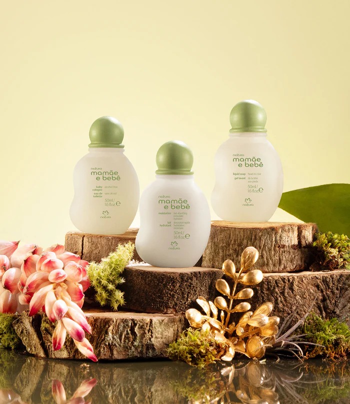 Natura Mamãe e Bebê Baby Minis Trio – Conjunto de Presente (3x50 ml) - Image 2