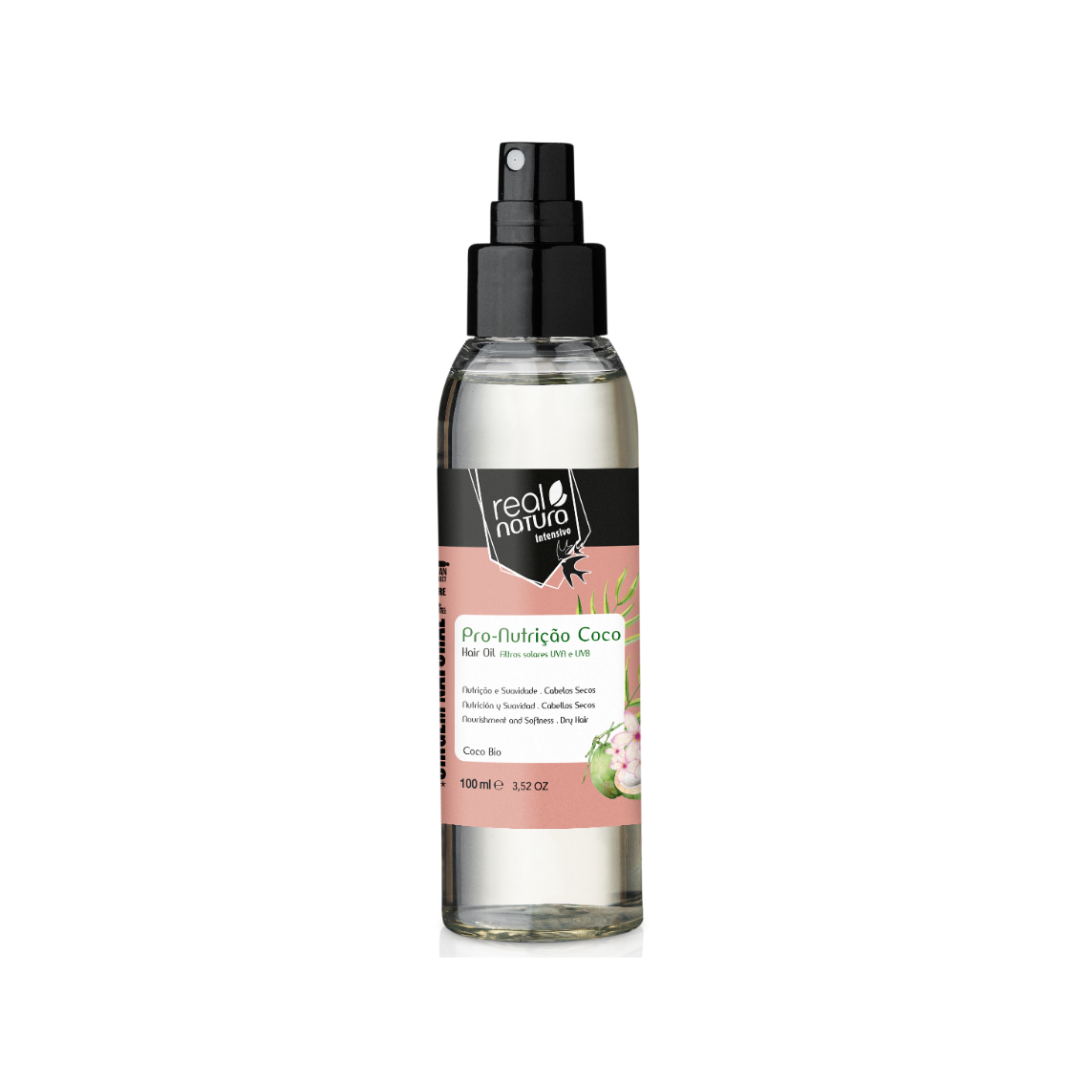Real Natura Óleo Capilar Pro-Nutrição Extra Coco Puro 100ml