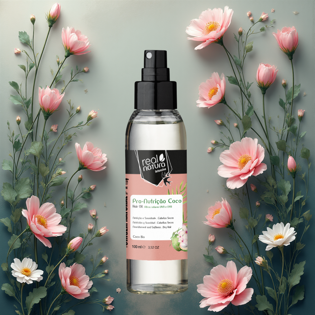 Real Natura Óleo Capilar Pro-Nutrição Extra Coco Puro 100ml