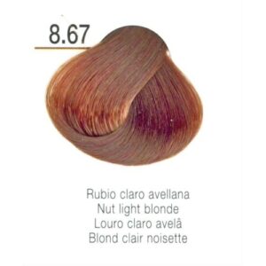 Risfort Coloração Capilar em Creme Louro Claro Avelã 8.67