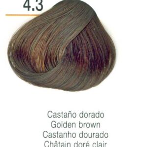 Risfort Tintura Capilar em Creme Castanho Dourado 4.3