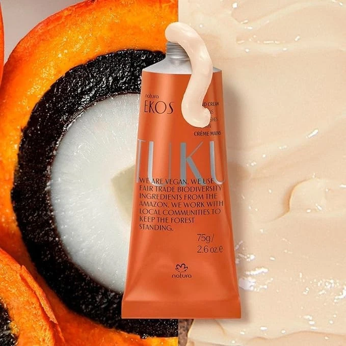 Natura Ekos Creme Hidratante para Mãos Tukumã 75g