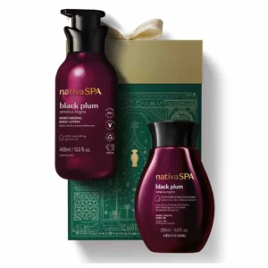 O Boticário Coffret Nativa SPA Ameixa Negra (Loção Corporal + Óleo)