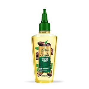 Vatika Naturals Curls Óleo Capilar de Rícino Restaurador 100ml