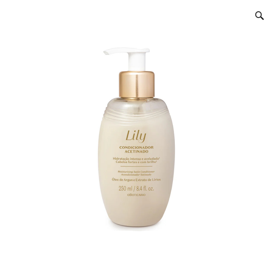 Condicionador Acetinado Lily, 250ml