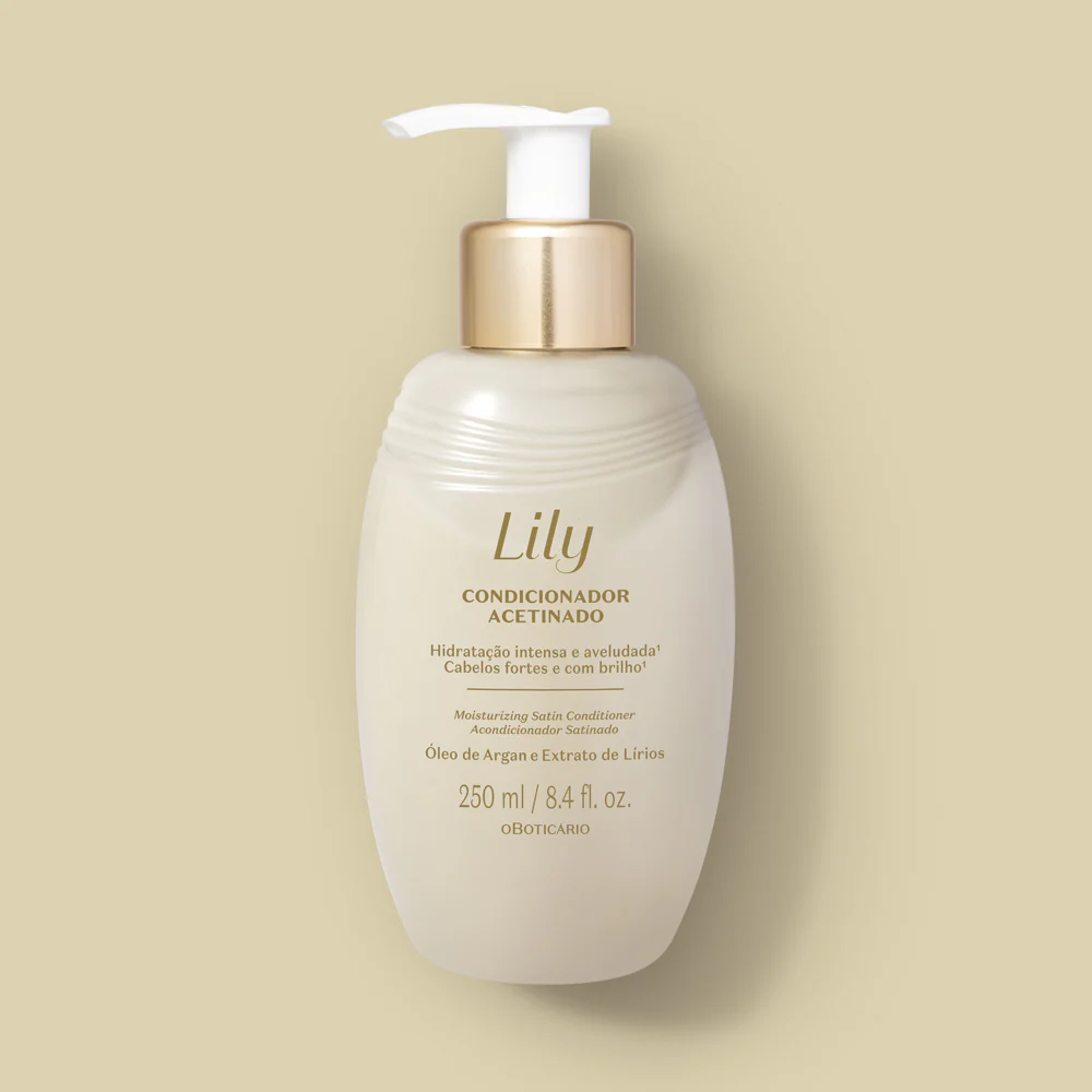 O Boticário Condicionador Acetinado Lily 250ml