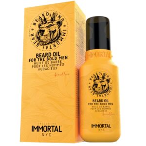 óleo para barba immortal nyc, beard king óleo barba, óleo para bigode, barba macia e brilhante, disciplinar fios da barba, hidratar barba seca, finalizador para barba, grooming masculino diário, óleo para alinhar barba, barba com aspeto cuidado, óleo barba 100 ml