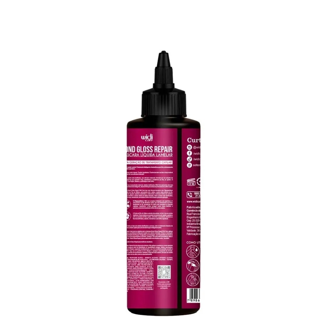 Widi Care Bond Gloss Repair Máscara Líquida Lamelar 200ml