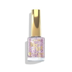 Verniz Like Gel 138 Glitter Champagne Azul - Inocos