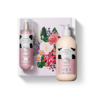O Boticário Coffret Cuide-se Bem Deleite Loção 400ml + Body Splash 200ml