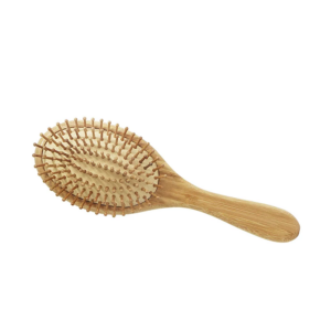RickiParodi Escova de Cabelo Pneumática Bamboo Oval