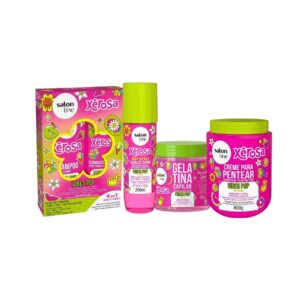 Salon Line Kit Xêrosa Vibes Pop Lavagem, Perfume e Finalização 5 Itens