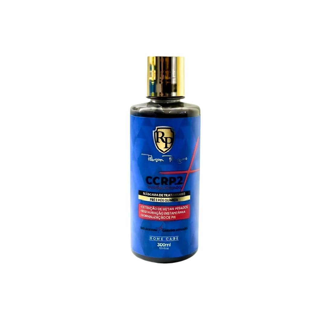 Robson Peluquero Máscara CCRP Mais Carvão Ativado HOME CARE 300 ml