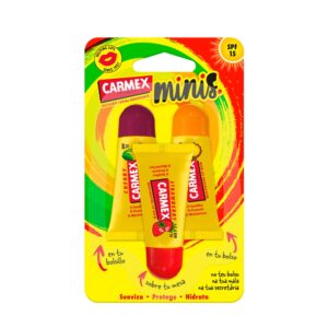 Carmex Conjunto de 3 Bálsamos Labiais