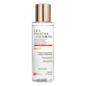 O Boticário Botik Água Micelar Reparadora Cica Pantenol e Ceramidas 200 ml