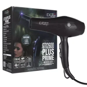 ID Italian Secador de Cabelo GTI 2600 PLUS PRIME 2200W – Preto