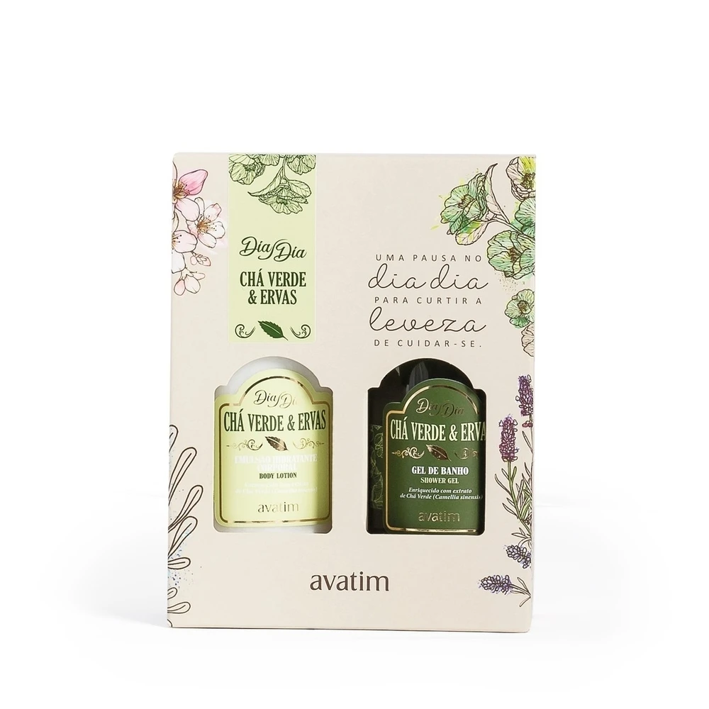 Avatim Kit Dia Dia Chá Verde & Ervas