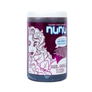 Nunu Gelatina Capilar Me Enrola Que Eu Gosto Mel Cola 1kg