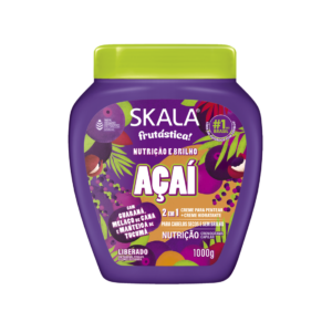 Skala Frutástica Açaí Creme de Tratamento e Pentear 2 em 1 1000g