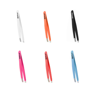 RickiParodi Pinça Oblíqua Inox Cores 9cm