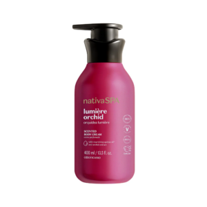 O Boticário Nativa SPA Creme Hidratante Perfumado Orquídea Lumière 400ml