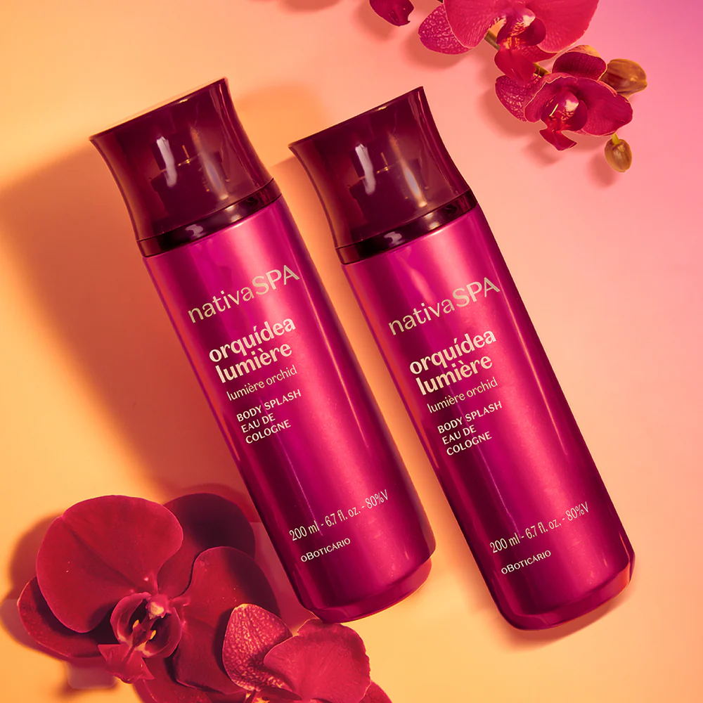 O Boticário Nativa SPA Body Splash Orquídea Lumière 200ml