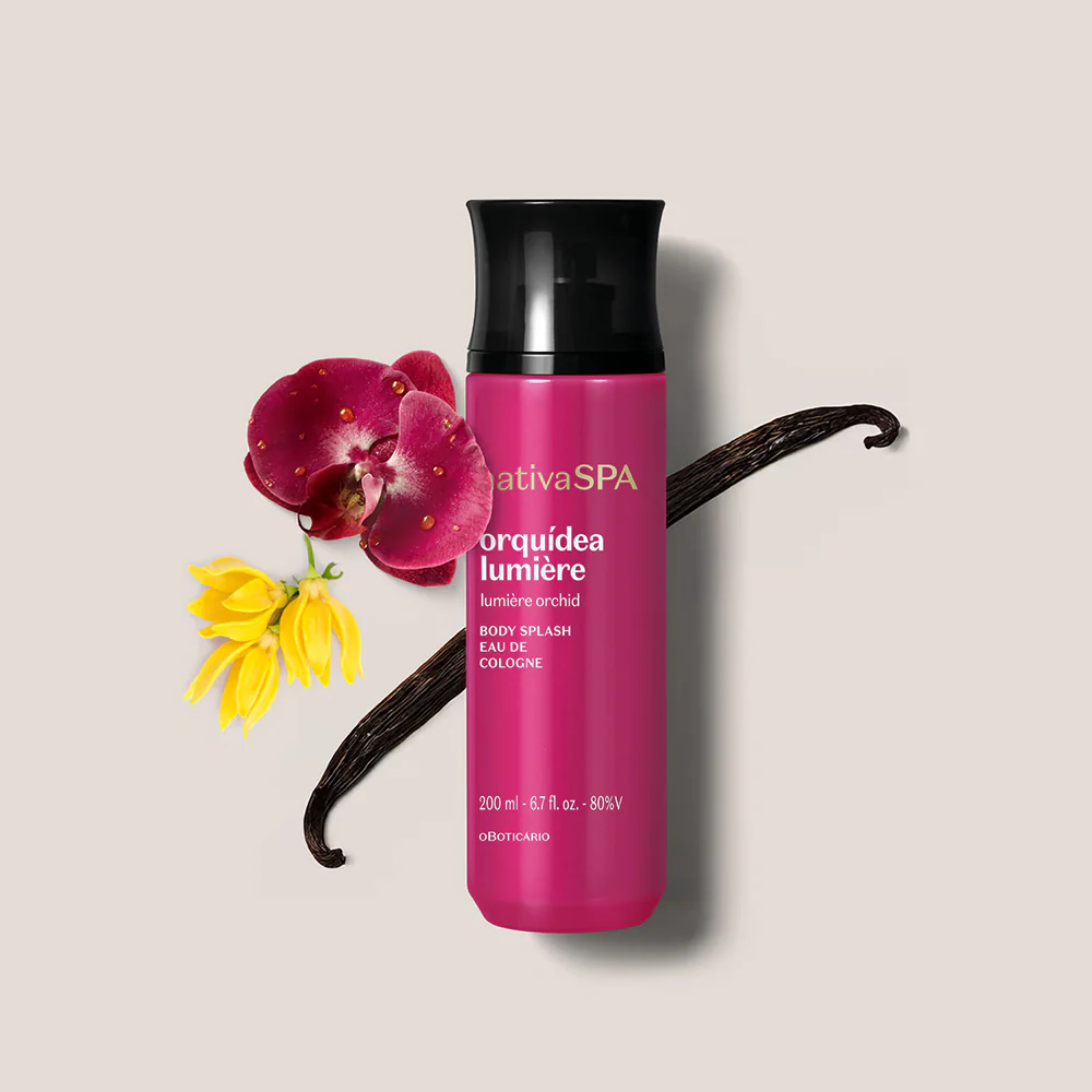 O Boticário Nativa SPA Body Splash Orquídea Lumière 200ml