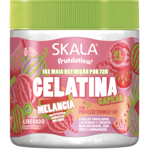 Skala Frutástica Gelatina Capilar Melancia 550g
