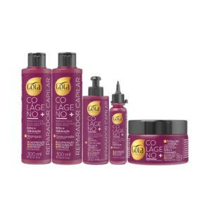 Gota Dourada Kit Completo Colágeno+ Reparador Capilar 5 Produtos