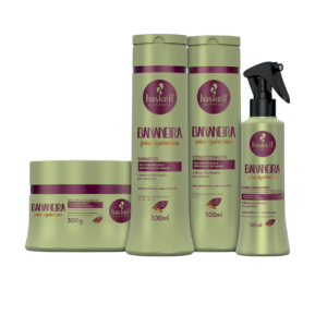 HASKELL Kit Post-Químicos Árbol del Plátano Champú + Acondicionador + Mascarilla- Brasil Cosméticos (Cópia)