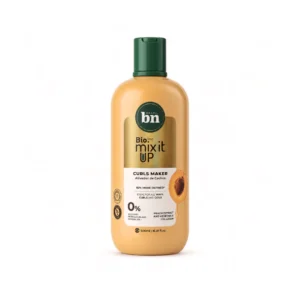 BN Brazil Curls Maker Ativador de Caracóis Volume e Definição 500ml Ativador de caracóis de textura leve para realçar a forma natural, aumentar a definição e favorecer o volume sem pesar. Além disso, ajuda a hidratar, controlar o frisado e manter os caracóis soltos, macios e com brilho natural.