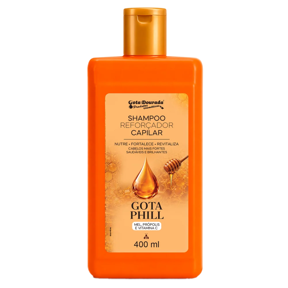 Gota Dourada Gota Phill Shampoo Reforçador Capilar 400ml
